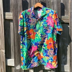 Polo Ralph Lauren Tropical Short Sleeve Shirt XL
